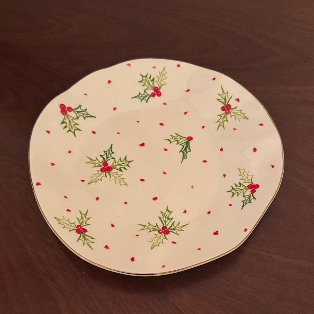 Lenox Bayberry Porcelain dessert plate - set of four (4) plates. - Picture 4 of 7